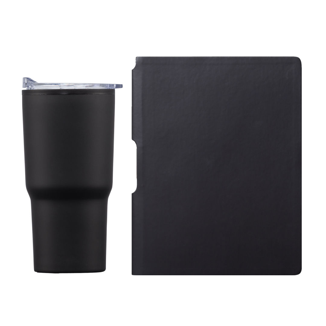 Eccolo® Groove Journal/Bexley Tumbler Gift Set 4