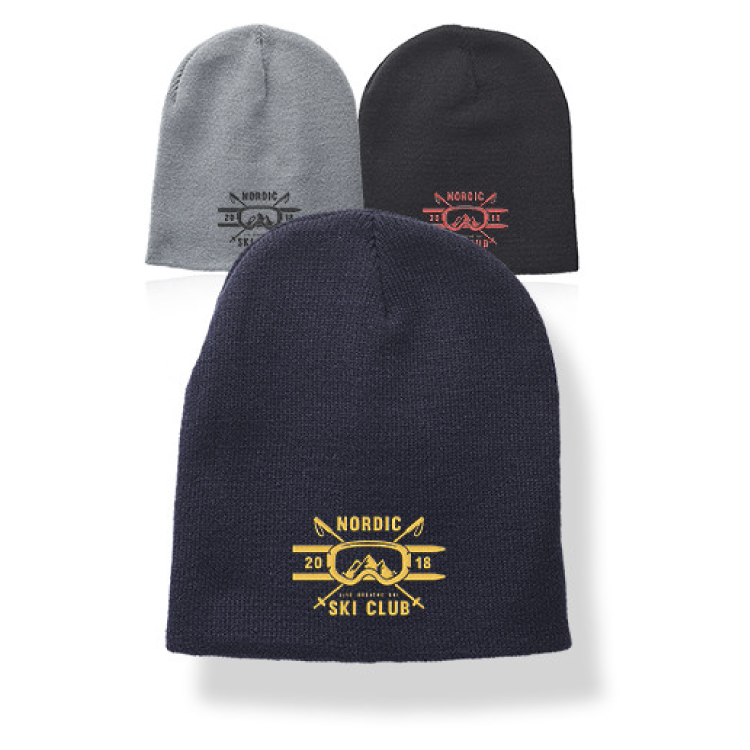 Knit Beanie Hat 6