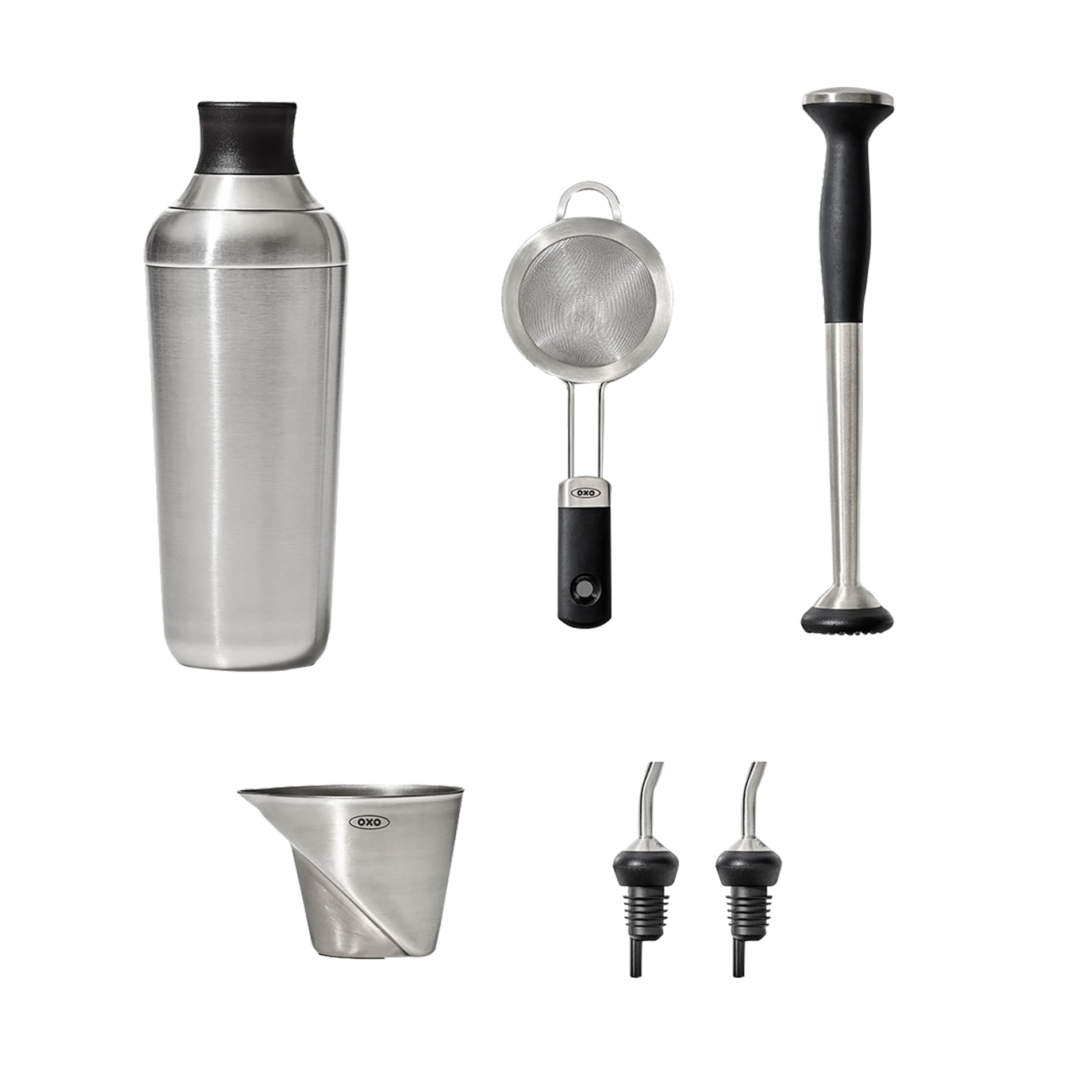 OXO Steel 6-piece Barware Set 46