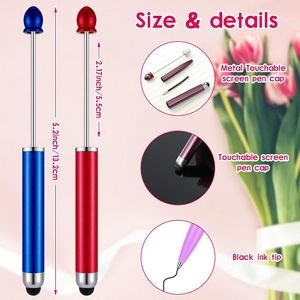 DIY Beaded Pens With Stylus 17