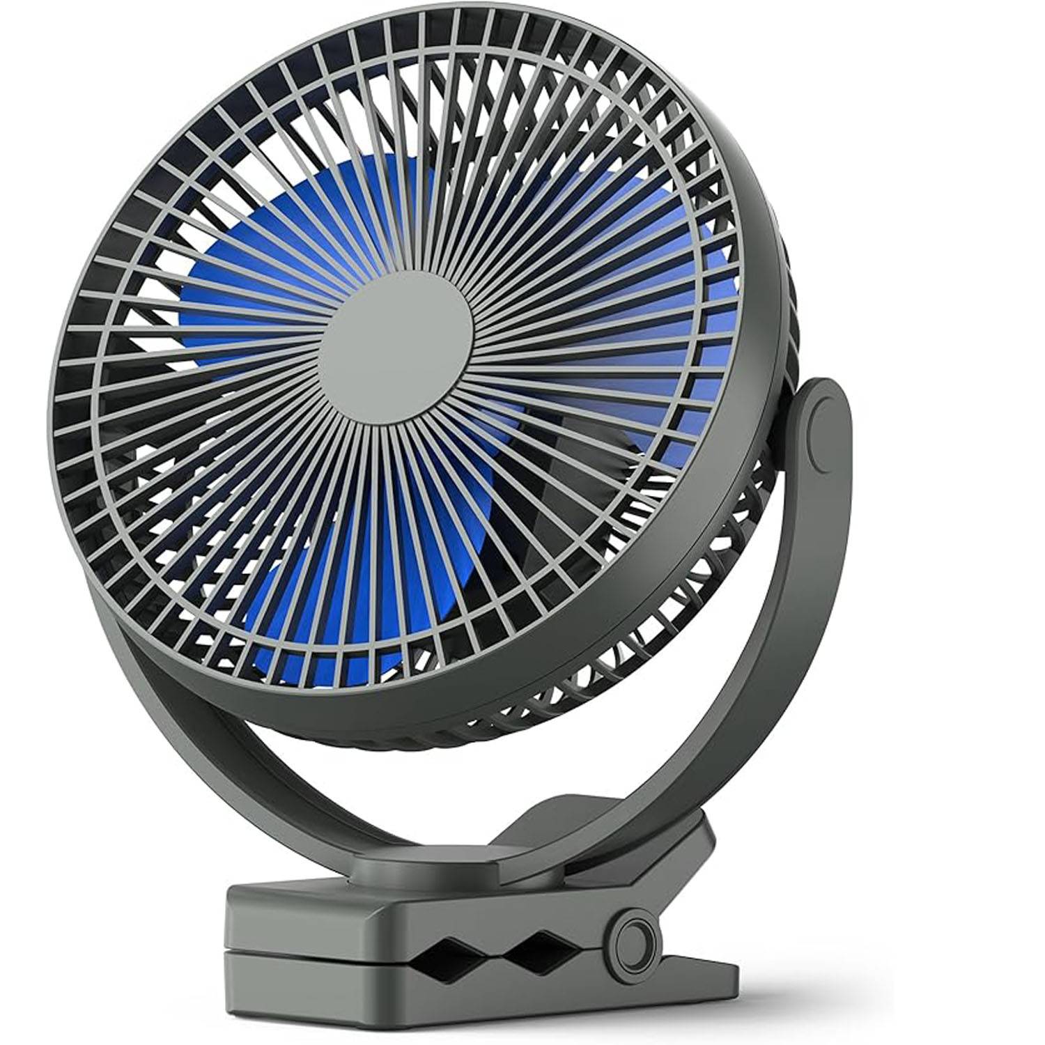 USB Rechargeable Clip-on Desktop Silent Fan 3