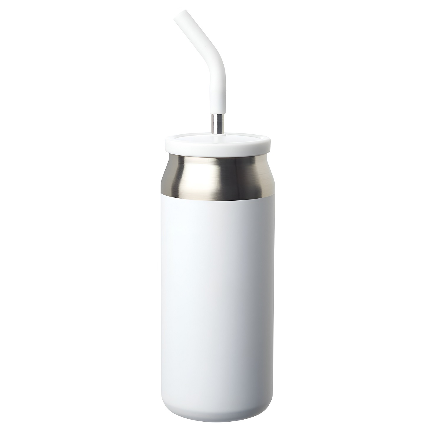 Stainless Steel Tumbler with Lid and Straw, 22 oz. 4