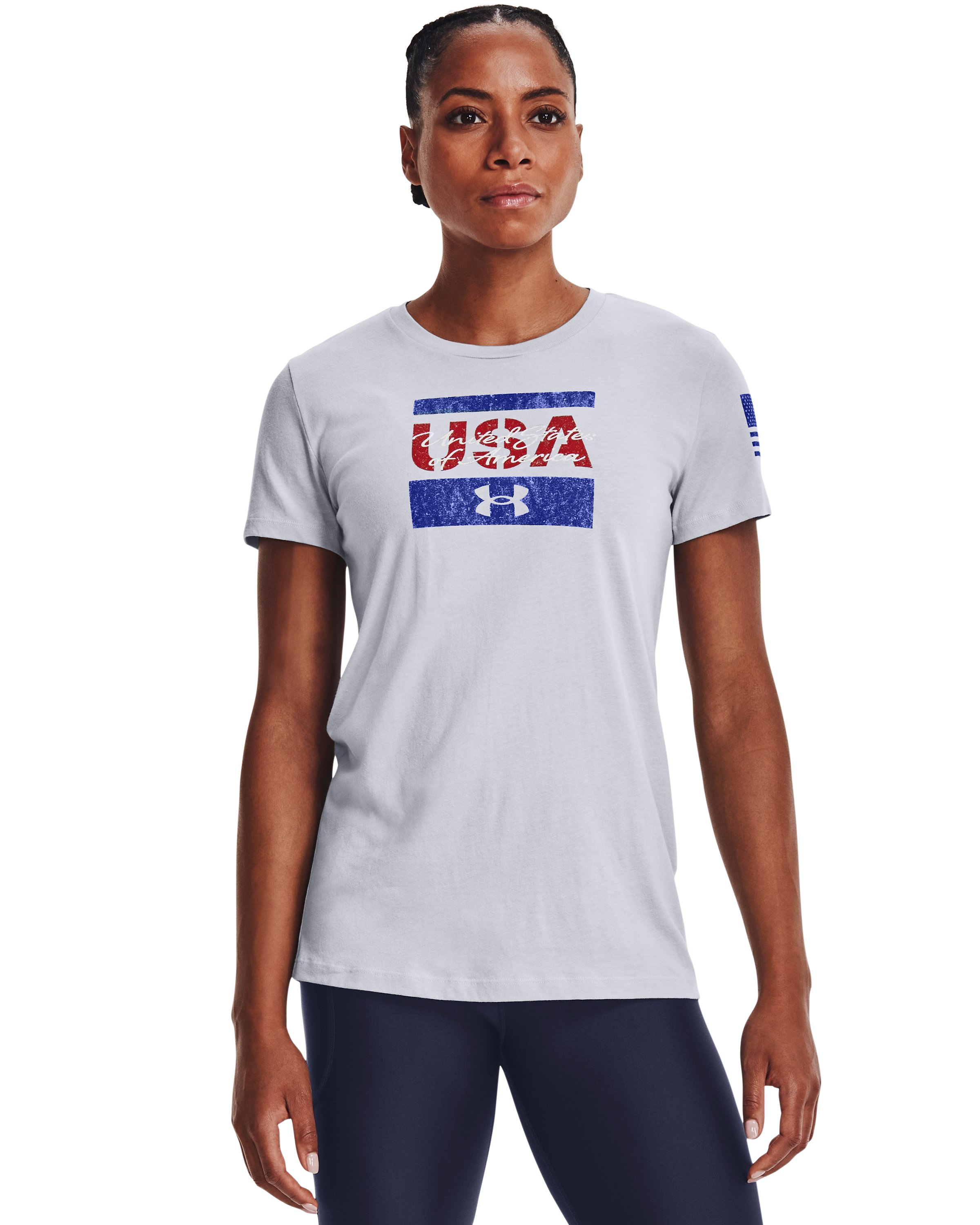 Women's UA Freedom USA T-Shirt 1
