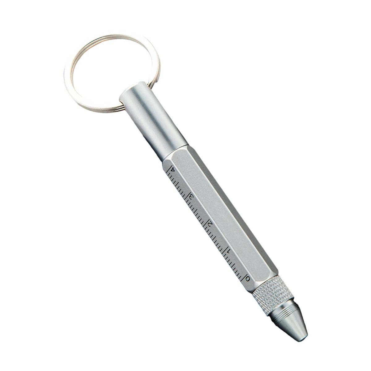 6 in 1 Multi Tool Pen with Keychain Attachment 6