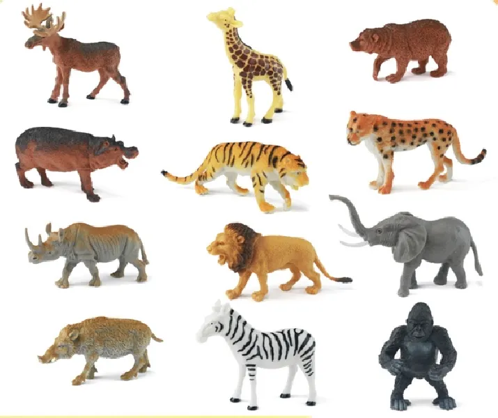 Simulated wild animal model toy 1