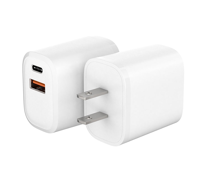 Dual Port USB Wall Plug Charger, 20W 5