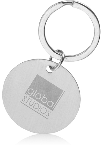 Chrome Round Keychains 1