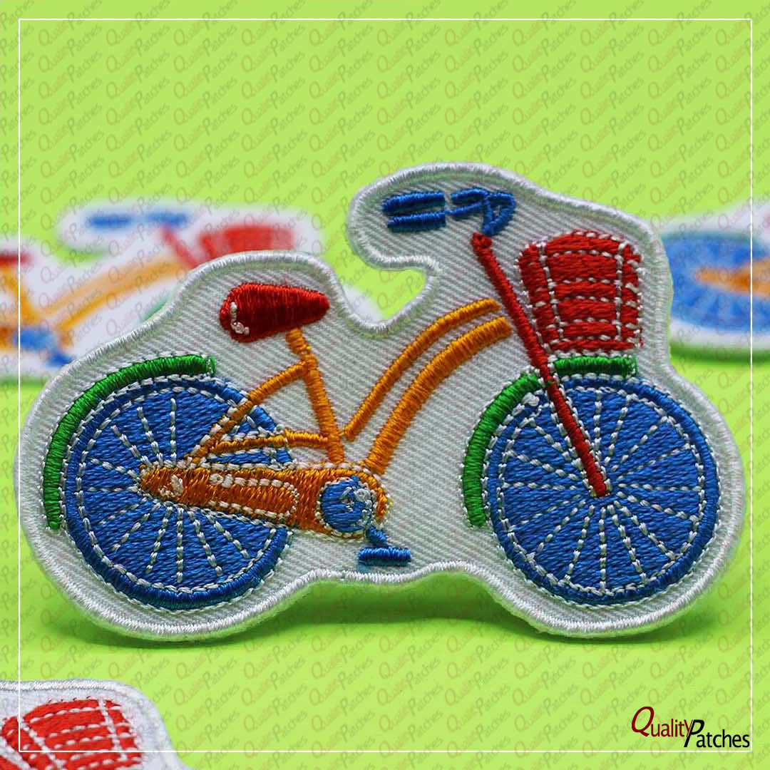 Custom Die Cut Embroidered Patches 43
