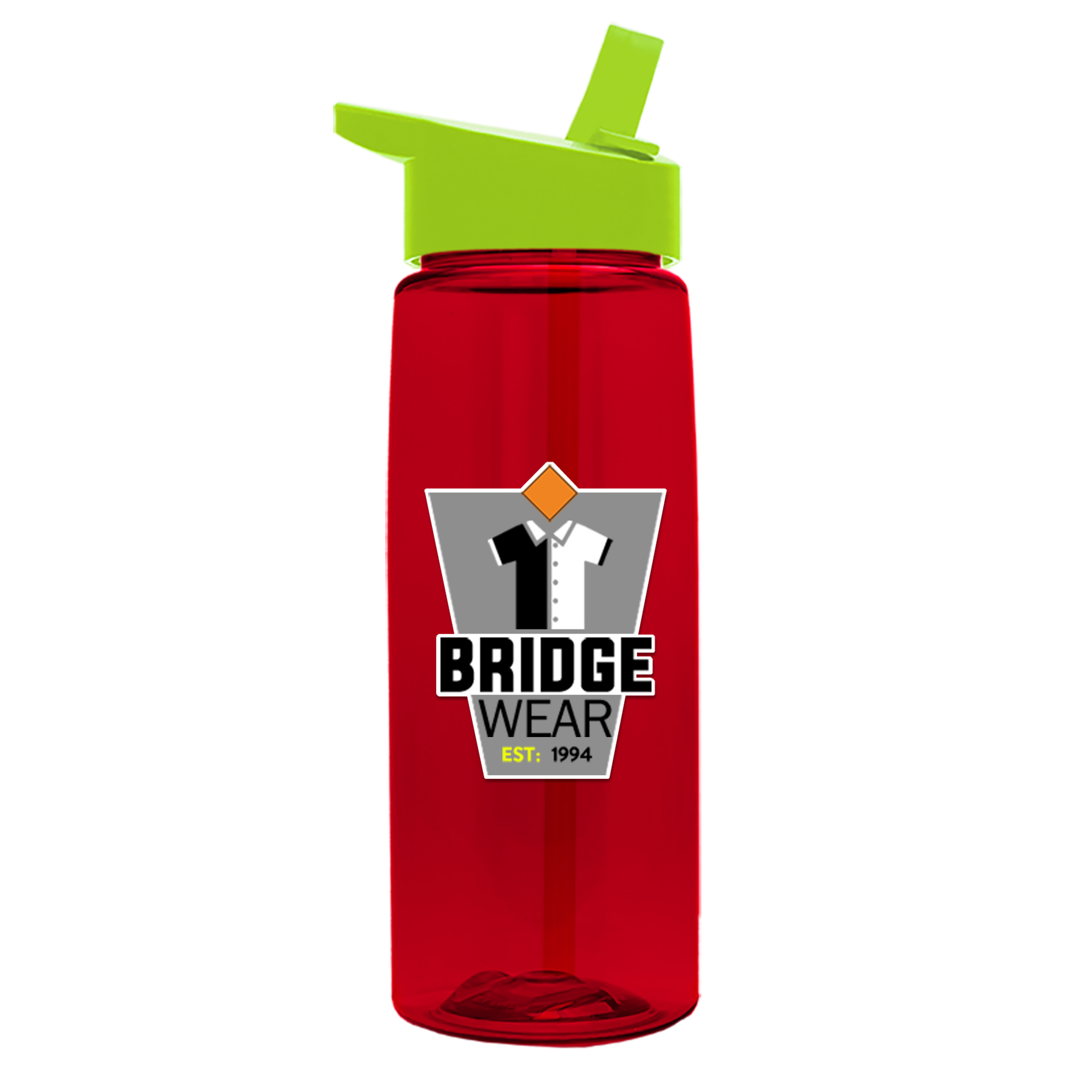 Garyline® Flair Tritan® Bottle with Flip-Straw Lid - 26 oz. 396