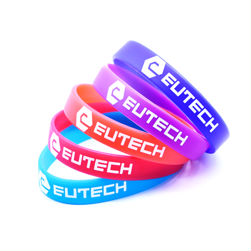 Decorative Silicone Wristbands Silicone Bracelets 6