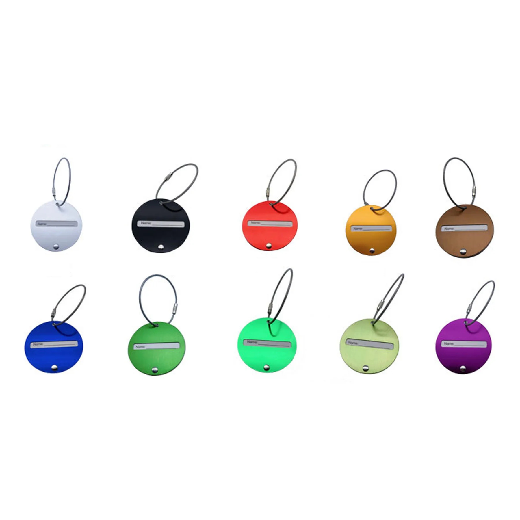 Metal Luggage Tag 5