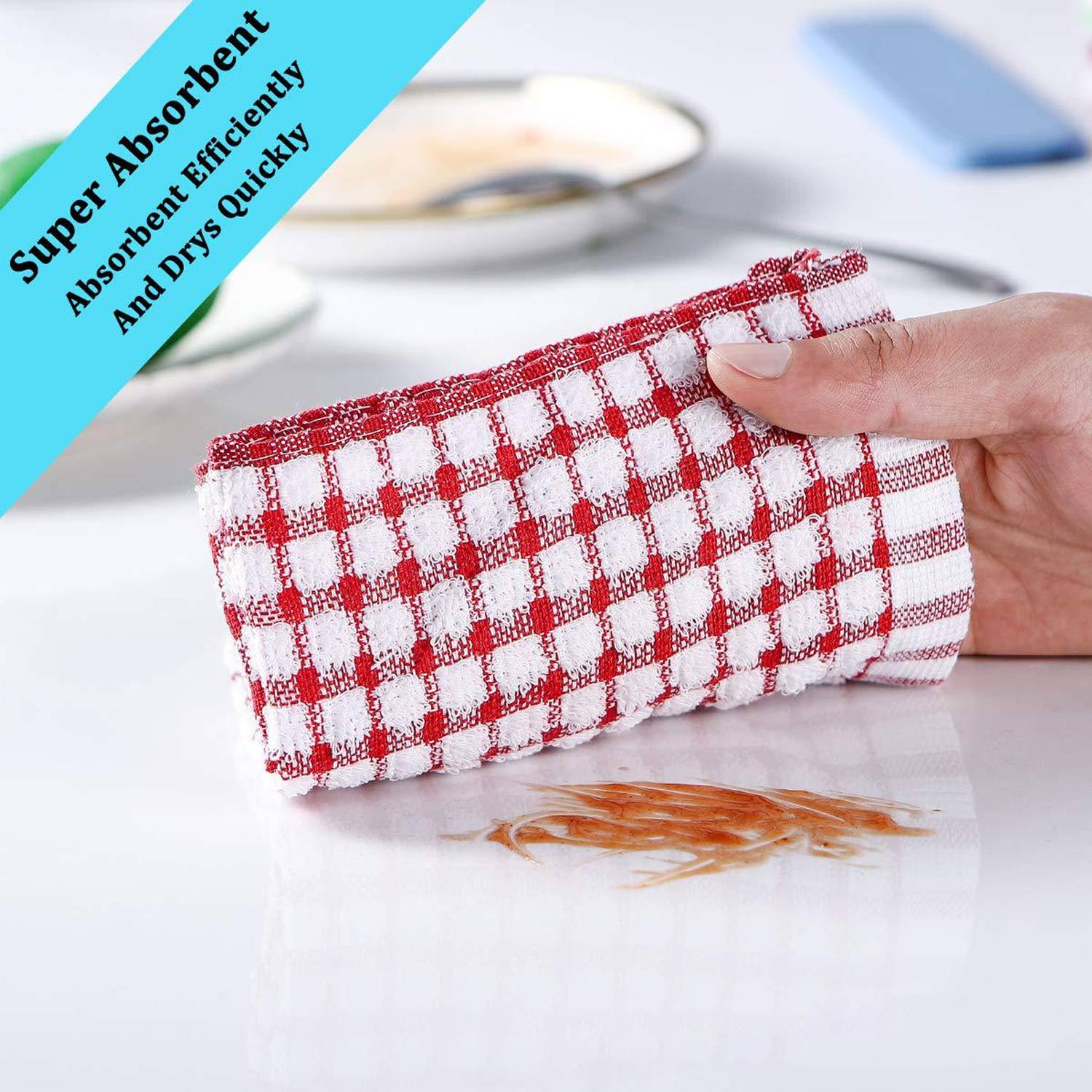 Kitchen Dishcloth Reusable Dish Towel 5