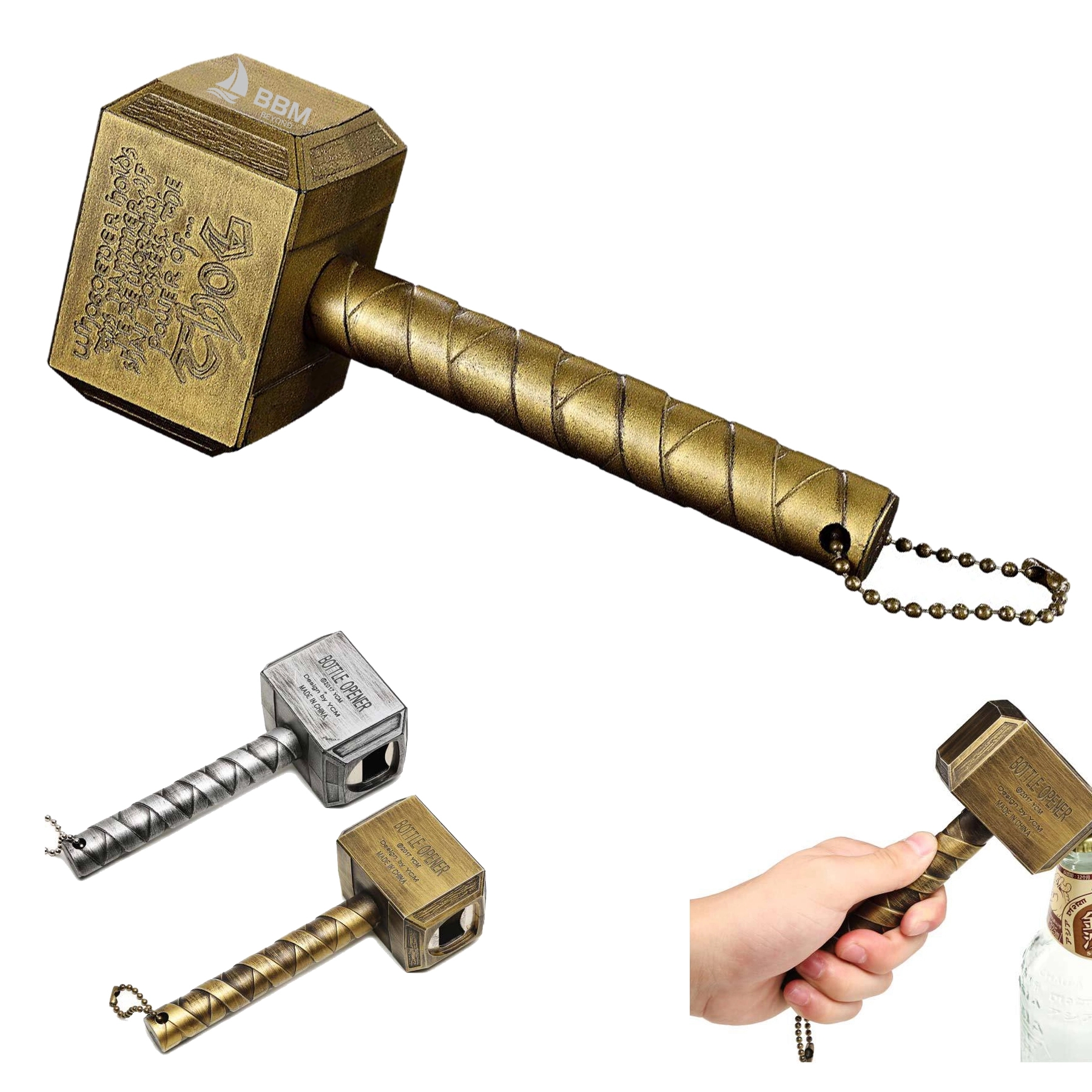 Hammer Of Thor Shaped Beer Corkscrew 2