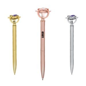 Rose Diamond Metal Pen 7