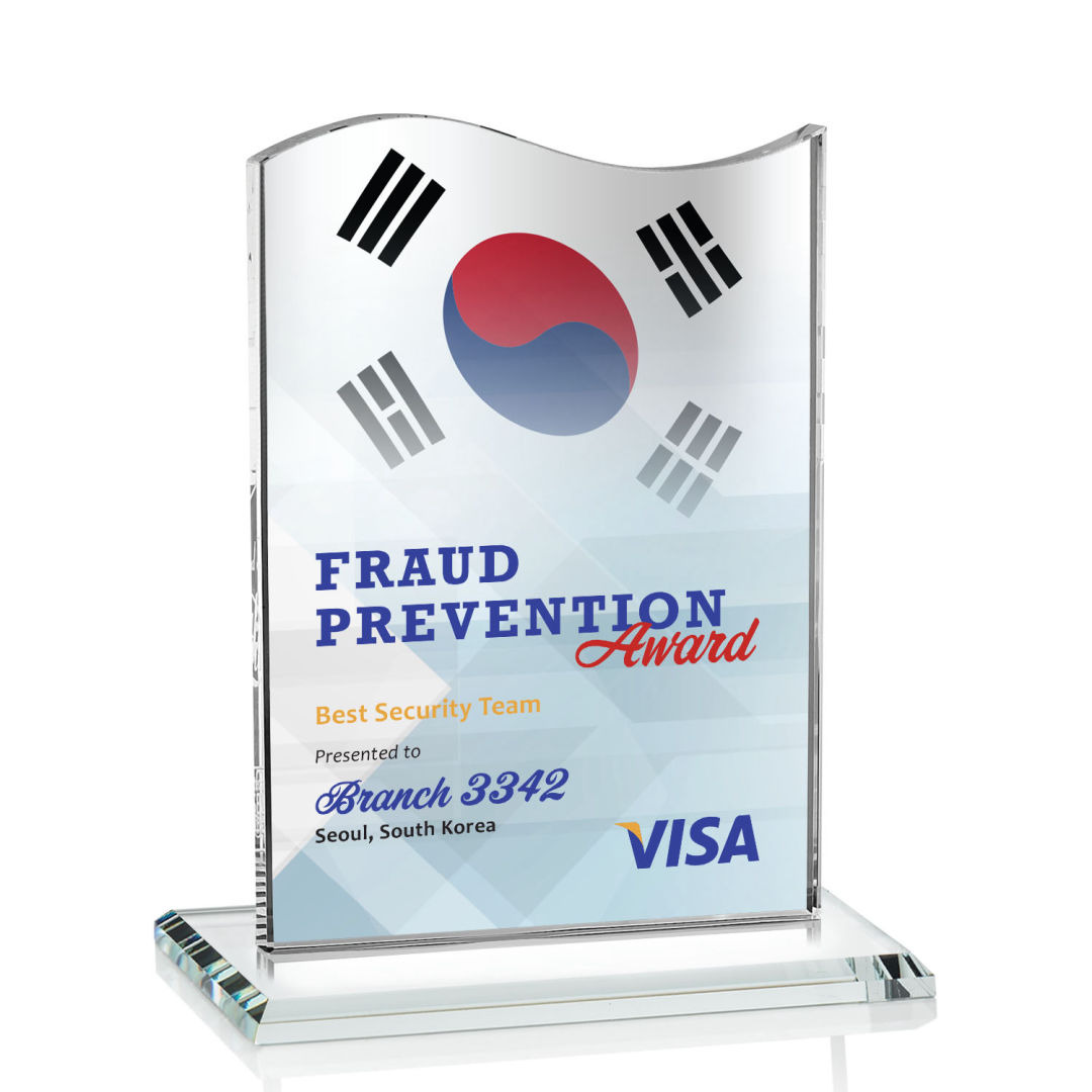 Unity VividPrint™ Award - Clear 8