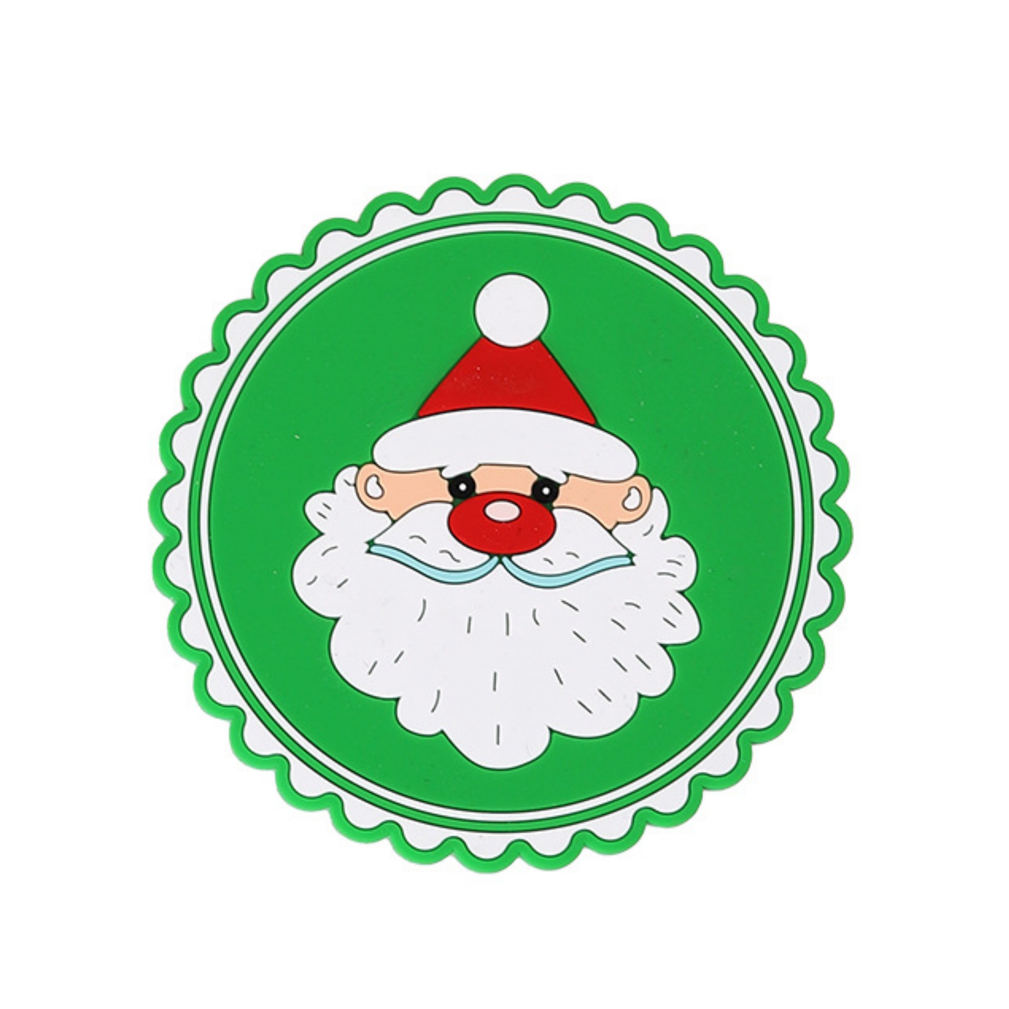 Christmas Rubber Vacation Drink Cup Coasters 4