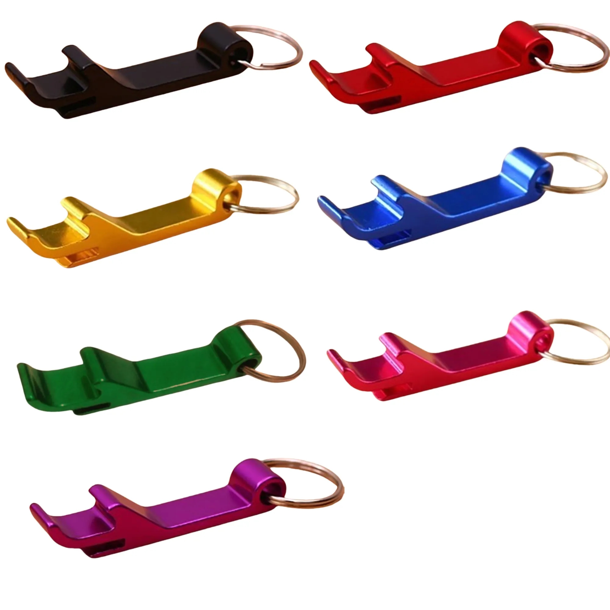 Bottle Opener Beverage Wrench With Keychain Ring 5