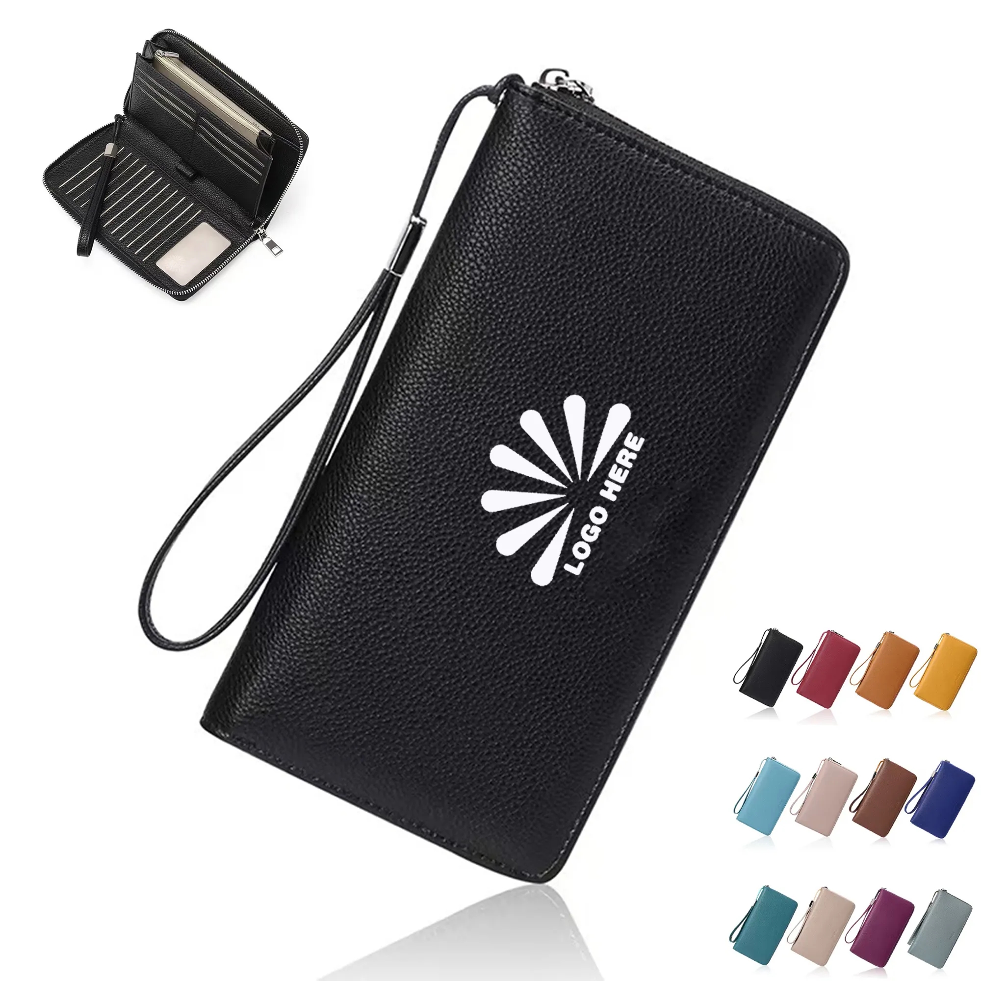 Pu Large Capacity Women's Wallet With Customizable Logo 2