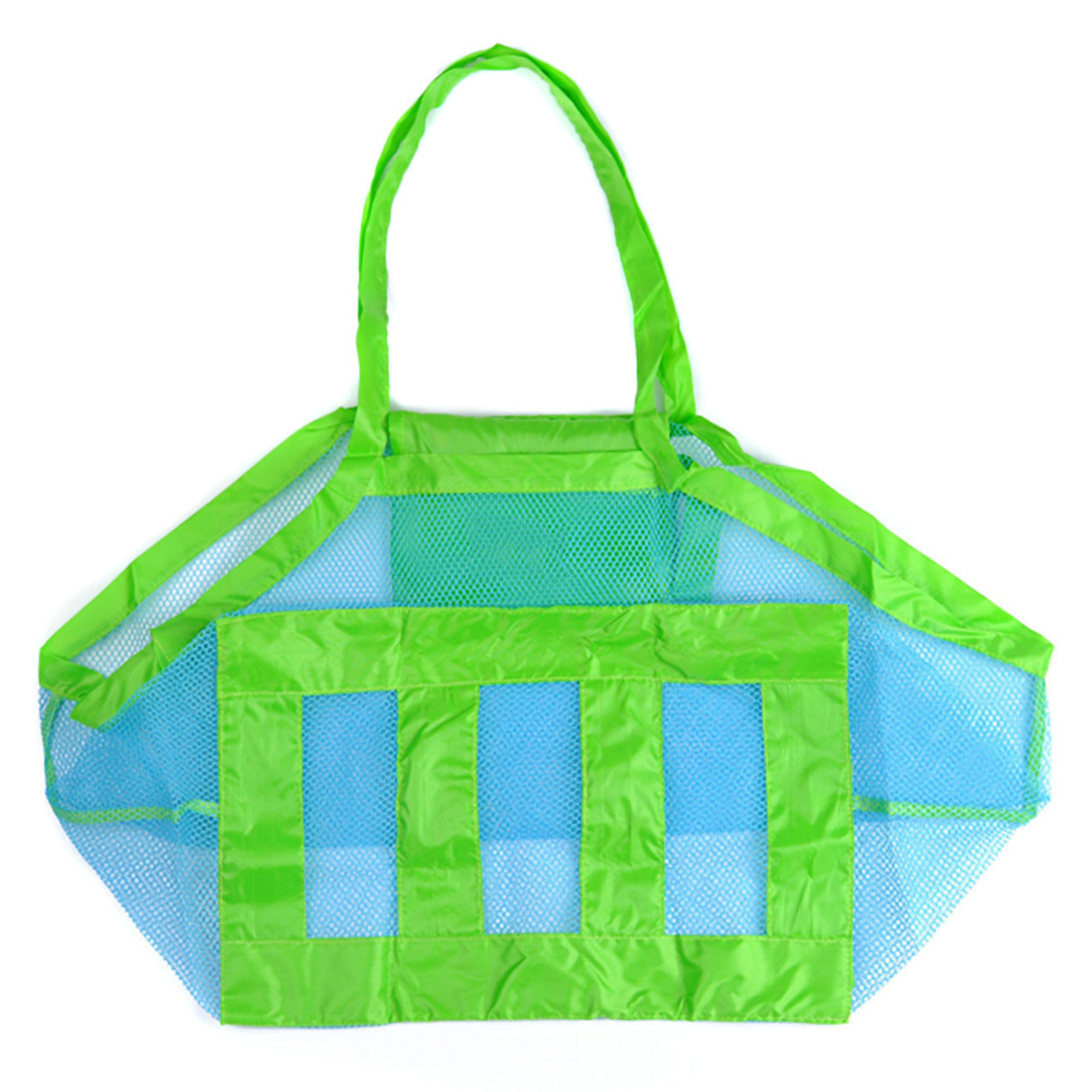 Kids' Lightweight Foldable Mesh Beach Tote 5