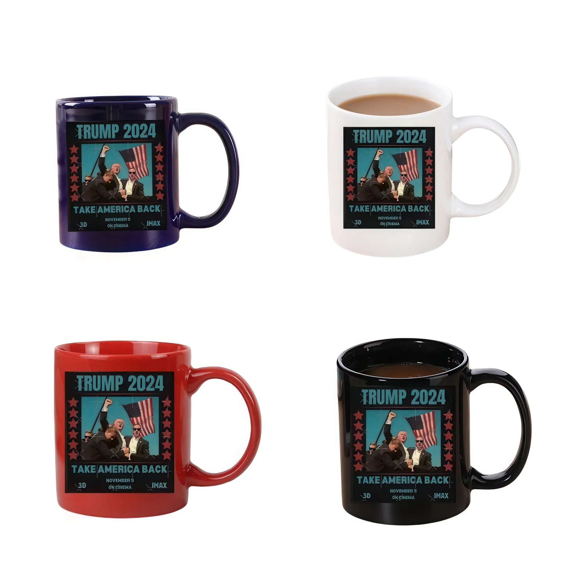 Trump Make America Back Ceramic Coffee Mug 5