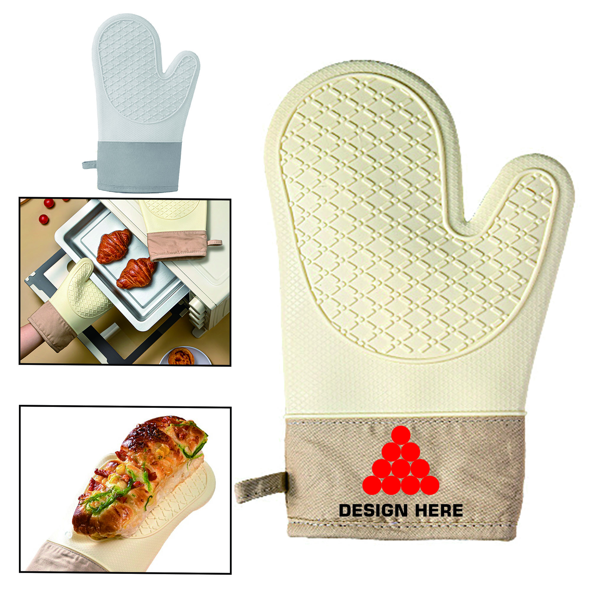 Anti-scalding Silicone Gloves Full Color MOQ50 2