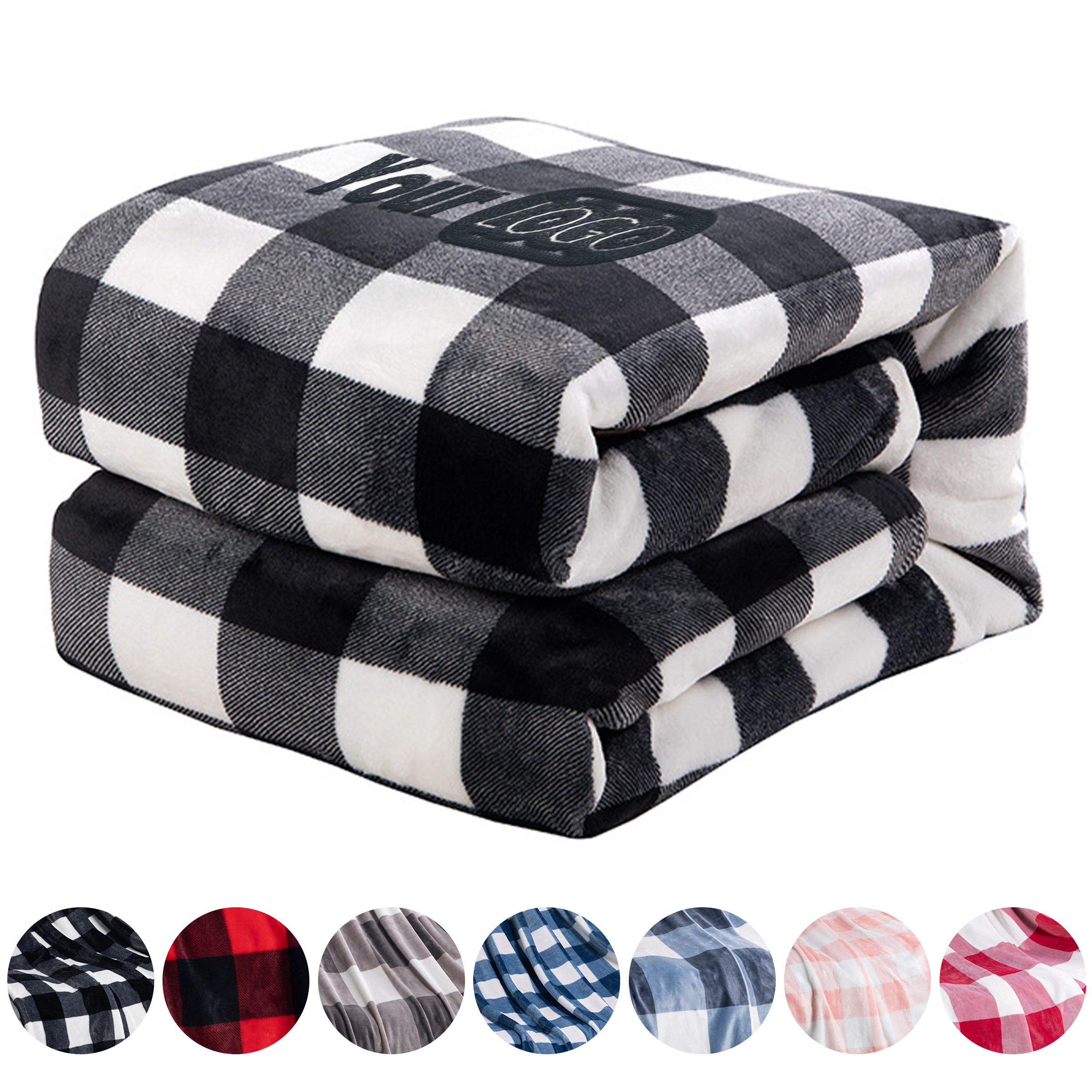Polyester Thick Sofa Blanket 1