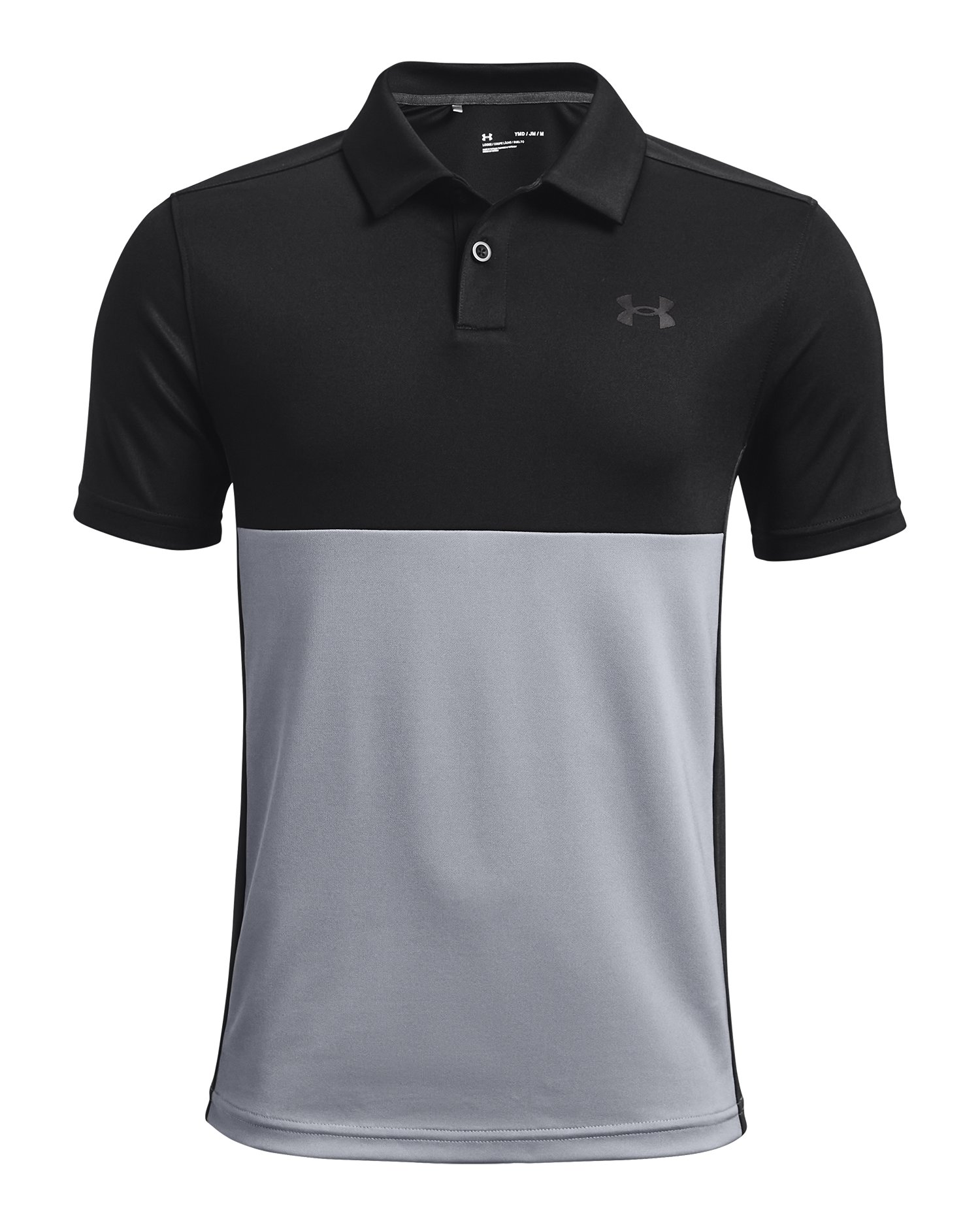 UA Performance Blocked Boys' Polo 2