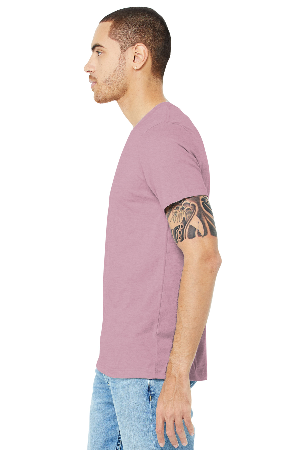 BELLA+CANVAS® Unisex Heather CVC Short Sleeve Tee 80