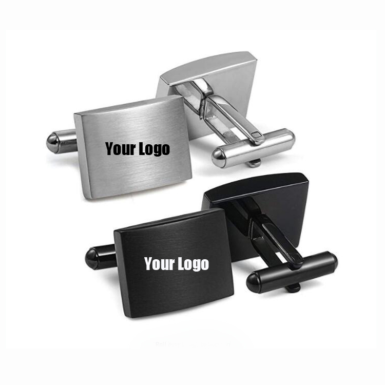 Polished Steel Cuff Links 4
