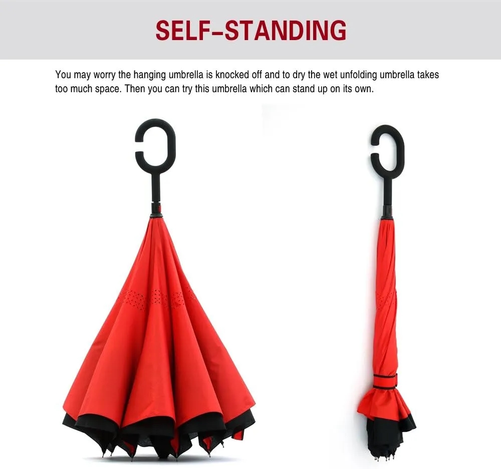 Inverted Reverse Upside Down Umbrella 2