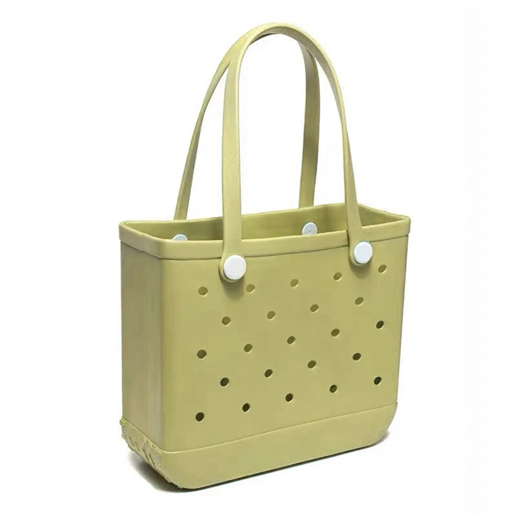 Small EVA Beach Tote Bag with Hole 5