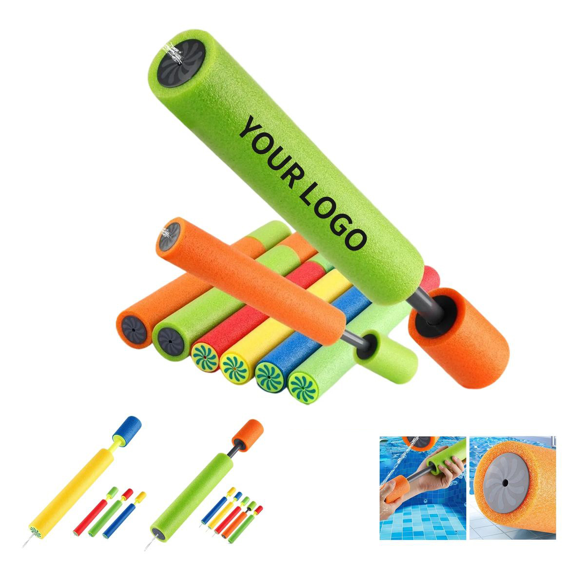 Slide Action Foam Water Shooter Toy 3