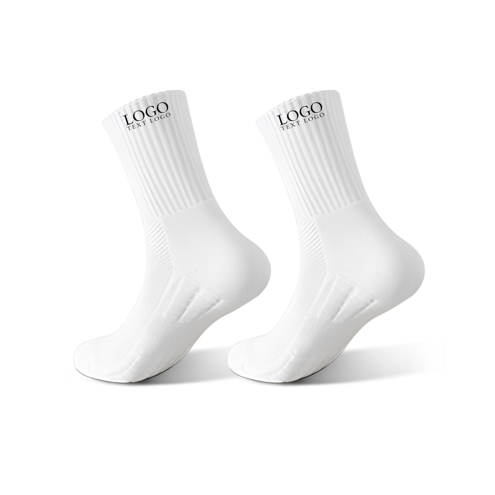 Three Quarter Cushioned Sports Non-Slip Unisex Socks 7