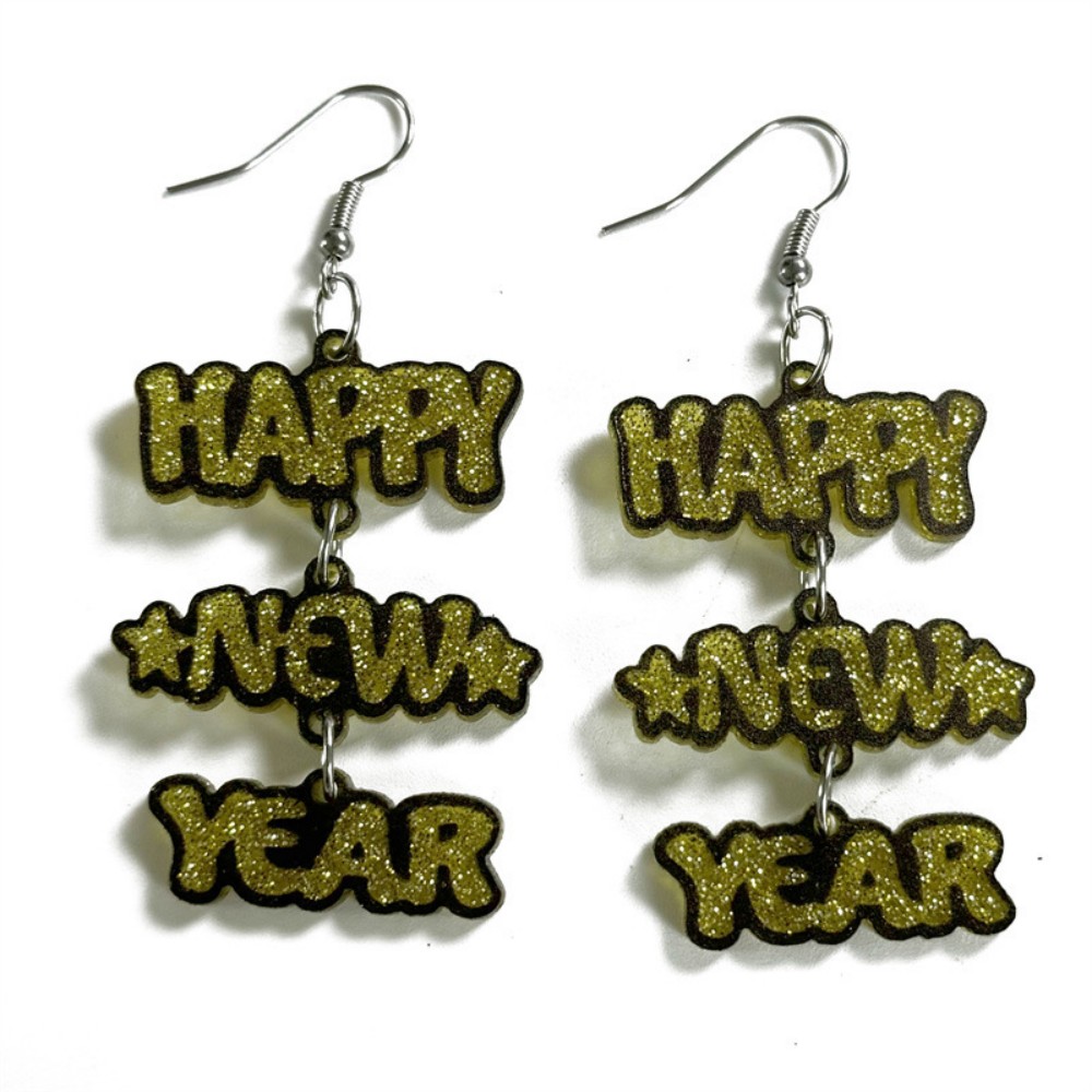 HAPPY NEW YEAR Earrings 8