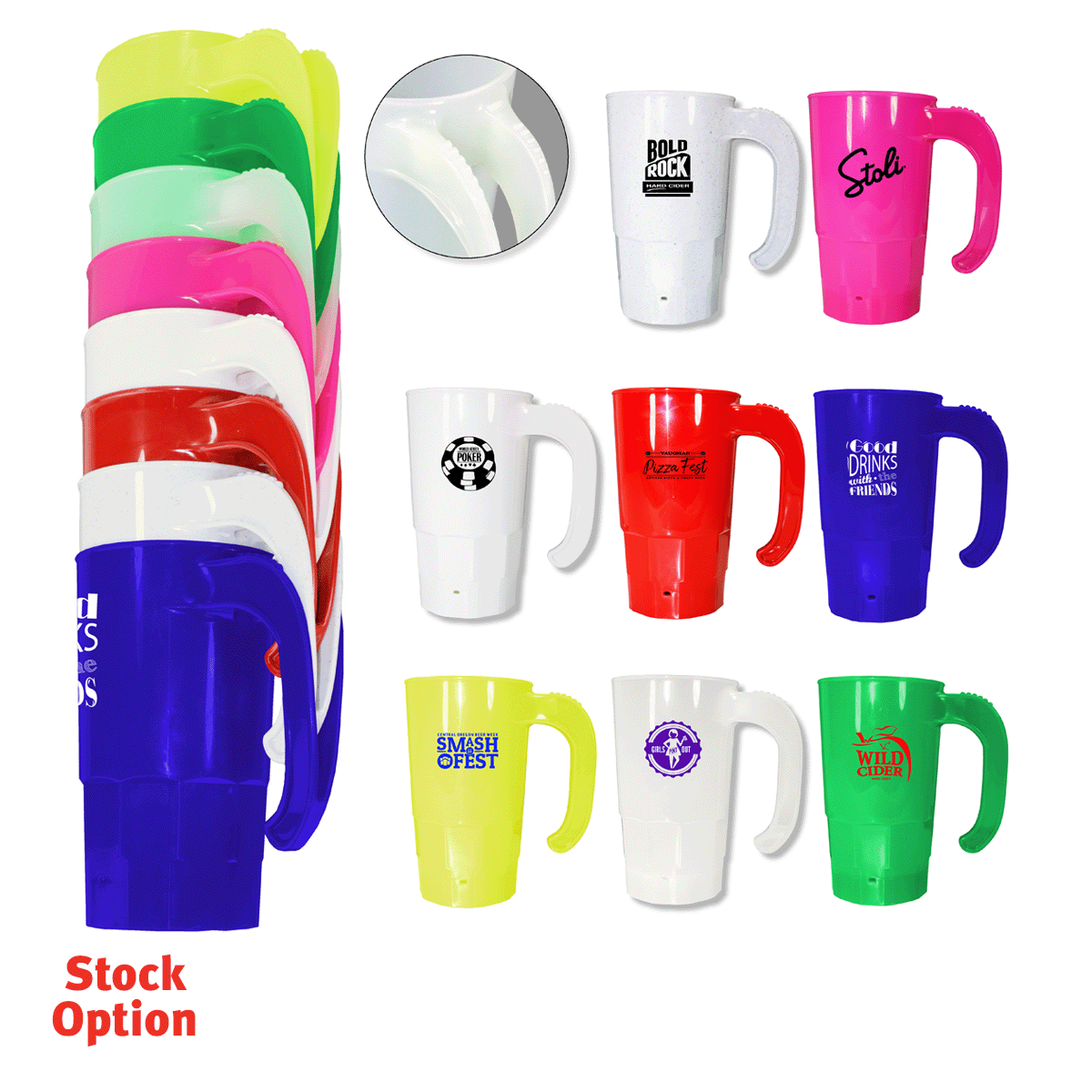 20 oz. Stackable Beer Stein 14