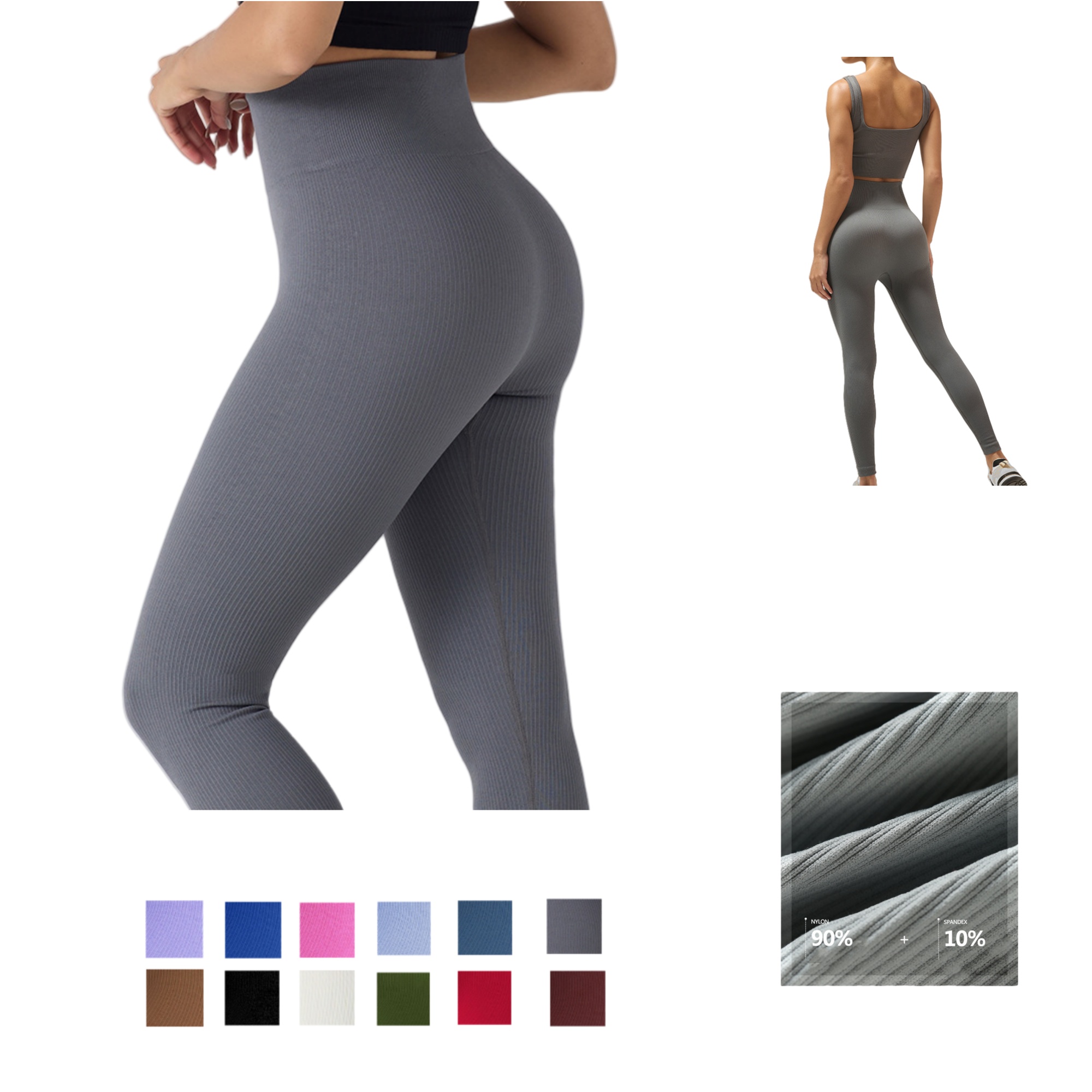 High-Waisted Yoga Pants 2