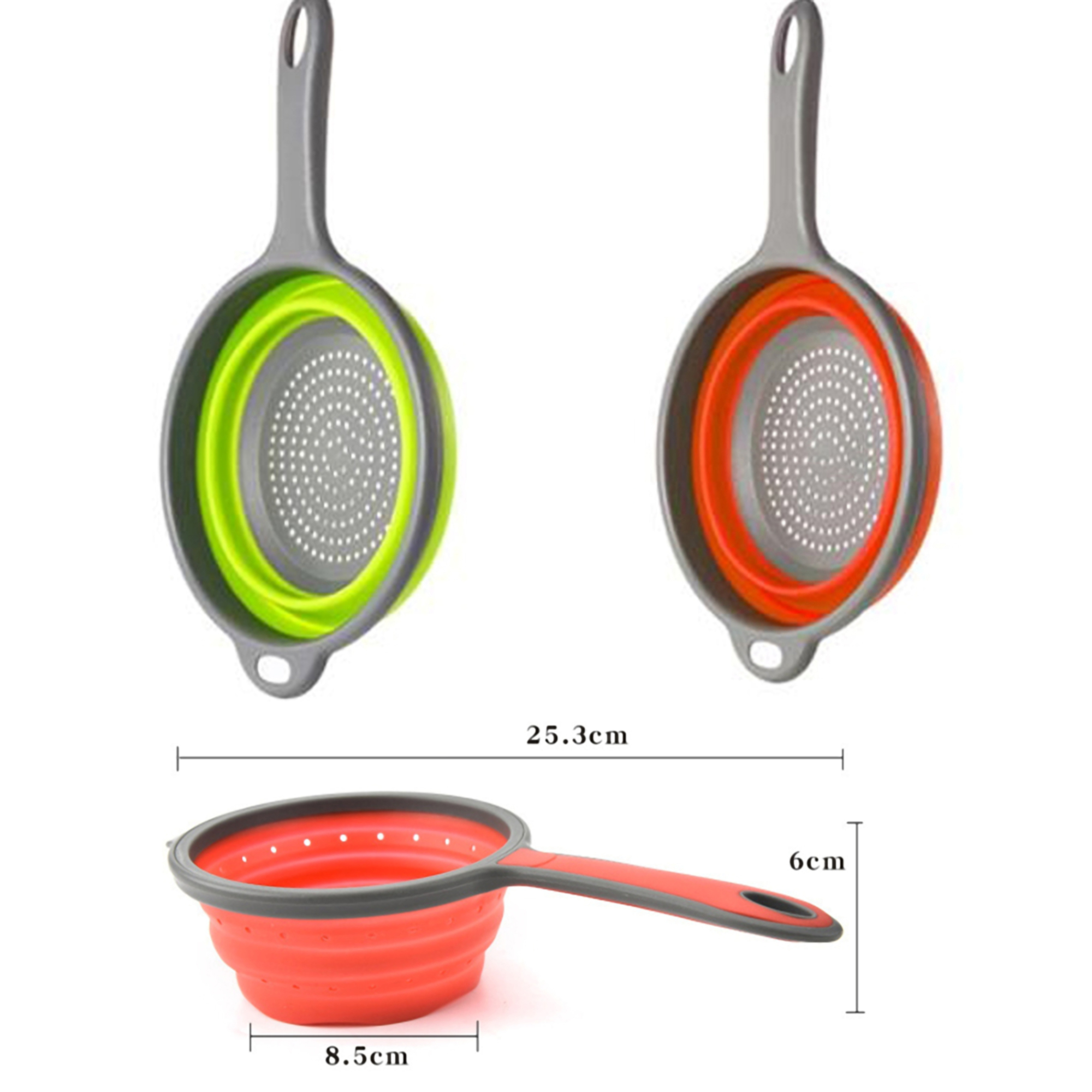 Collapsible Siicone Colander 2