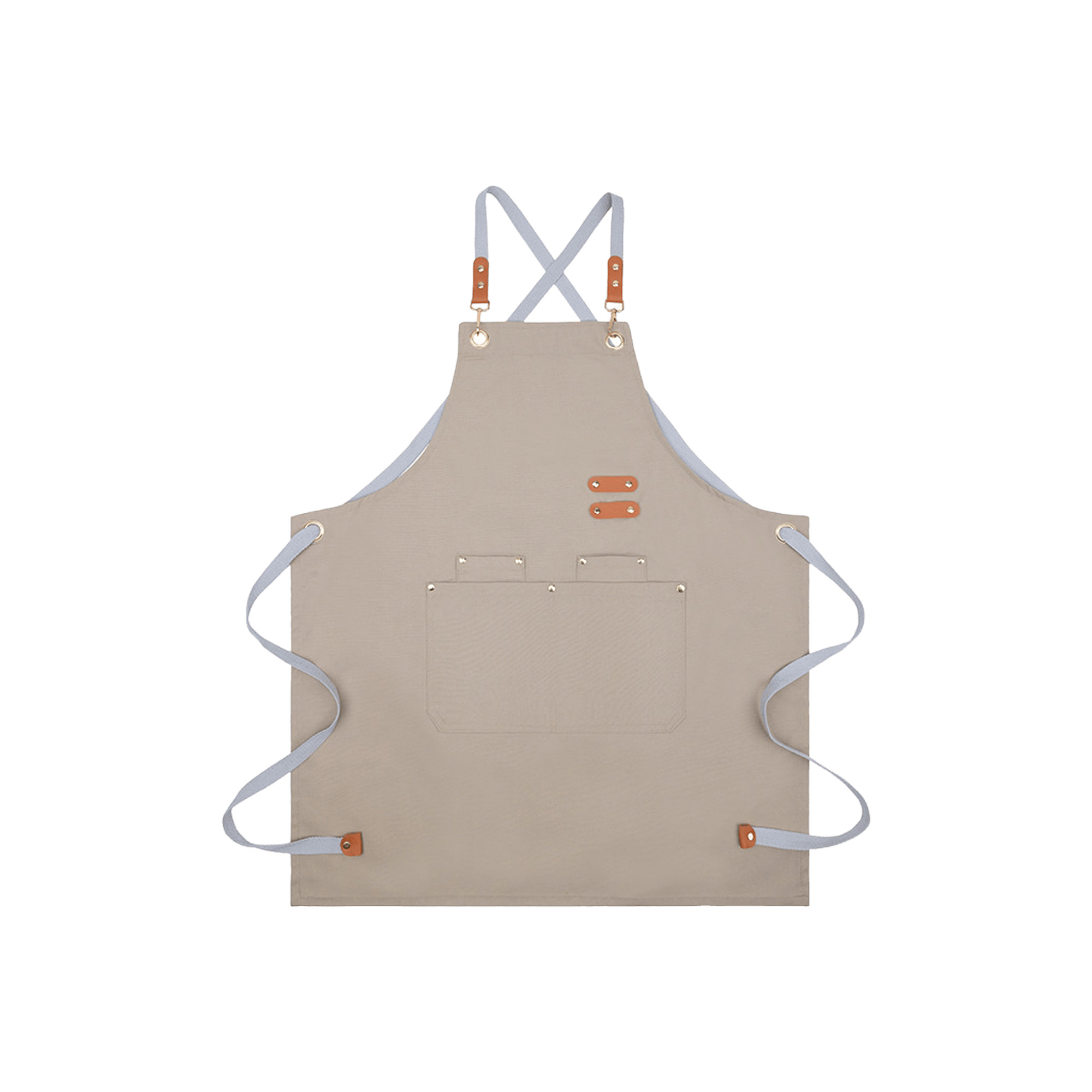 Waterproof And Oilproof Canvas Kitchen Apron 10
