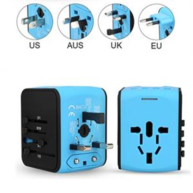 International Power Adapter with 4 USB