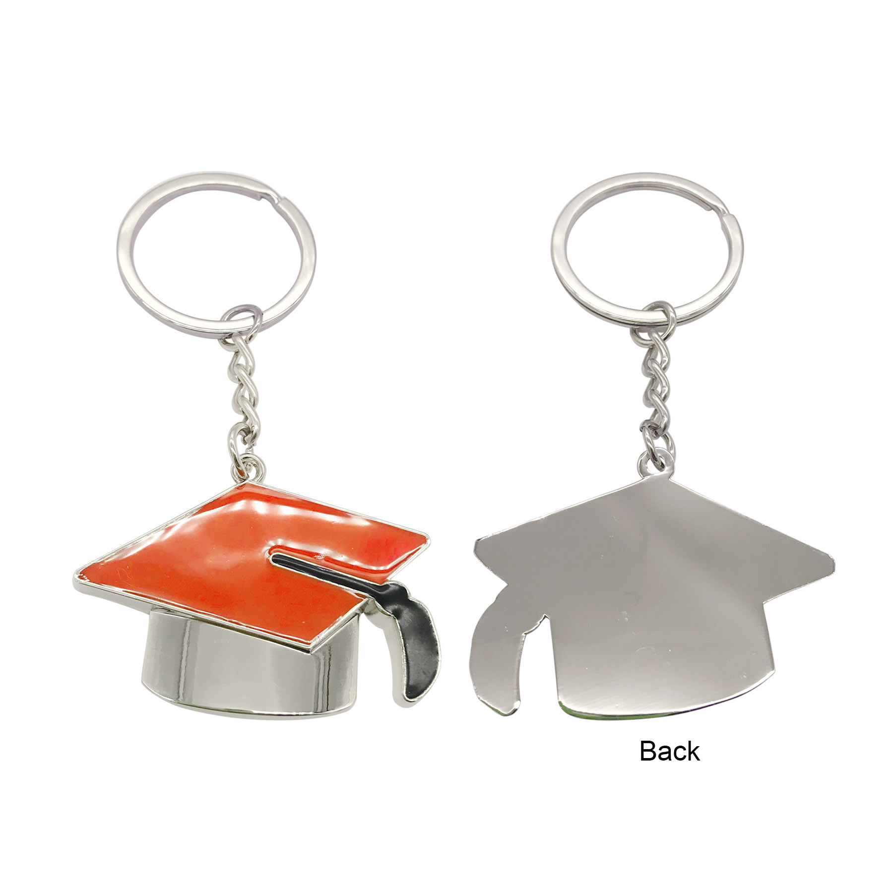 Free Shipping Multicolor Graduation cap / Mortarboard Key Chain 10