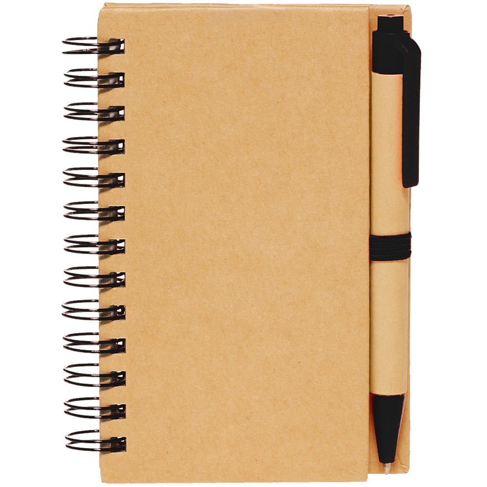 Spiral Notebook W/ Pen 3
