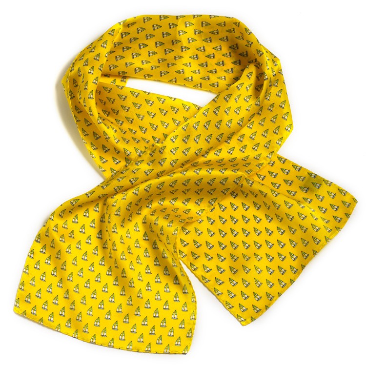 Starboard Sail Silk Scarf - 8"x45" 2