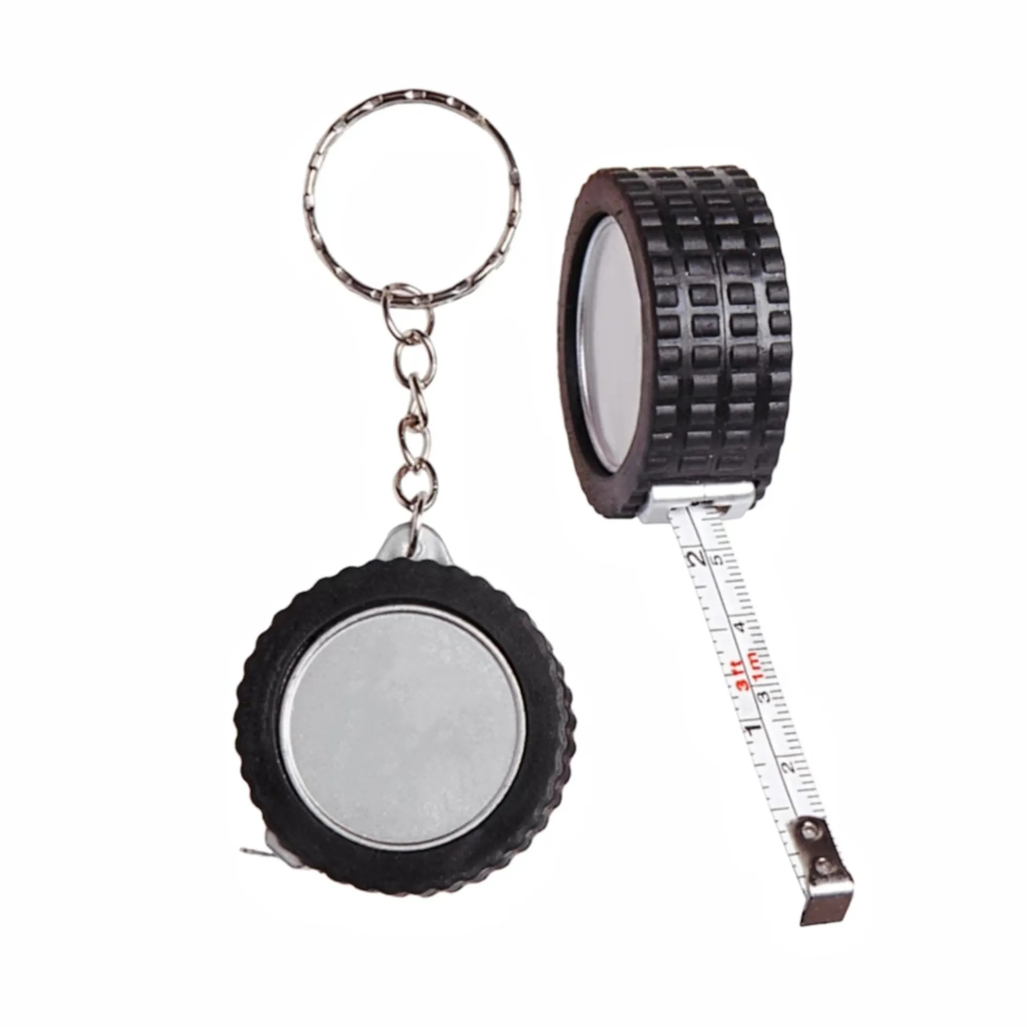Tire Shape Tape Measure Keychain 3