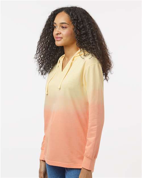 Women's French Terry Ombré Hooded Sweatshirt - W20185 21