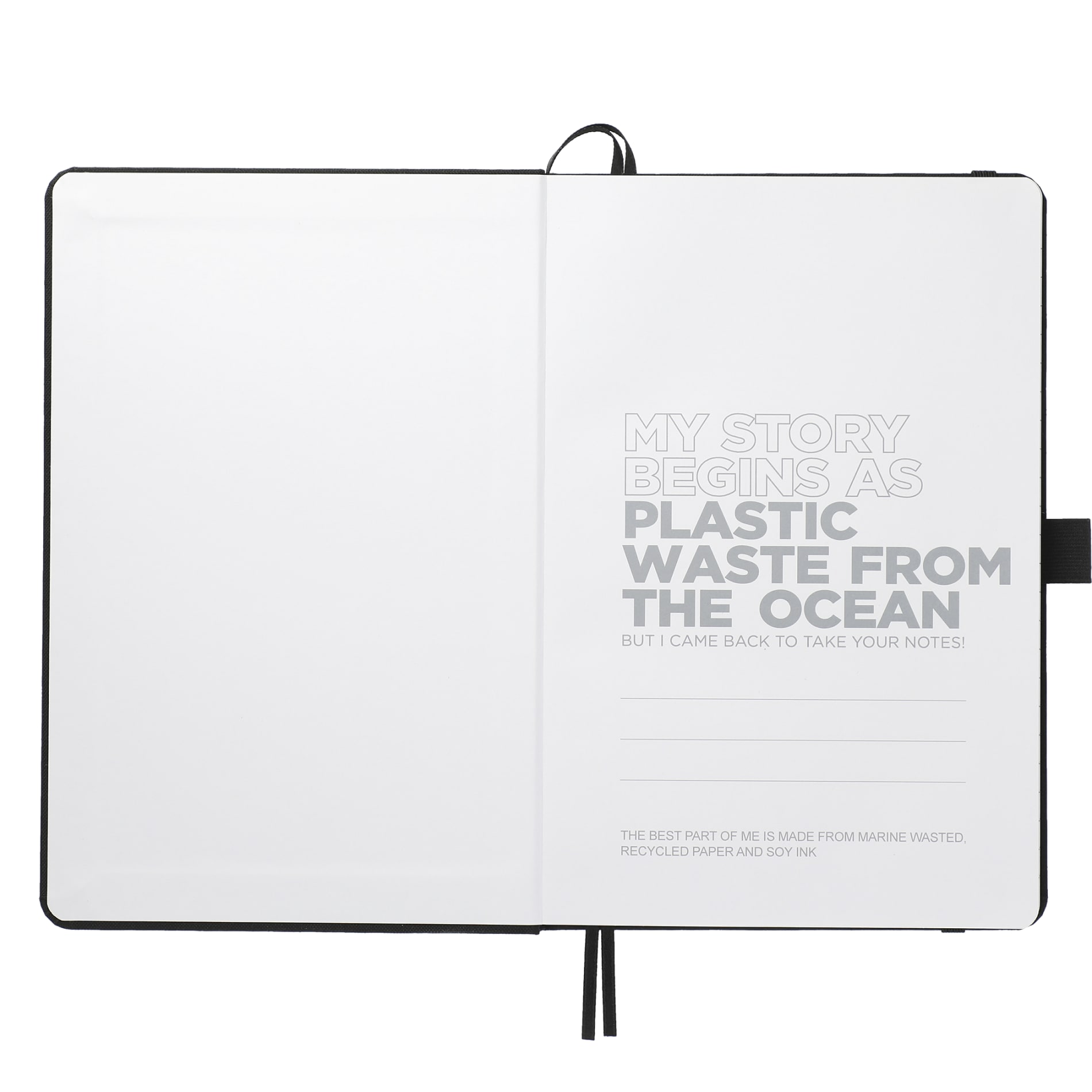 FSC® 5.5" x 8.5" Recycled Marine Bound Journal 59