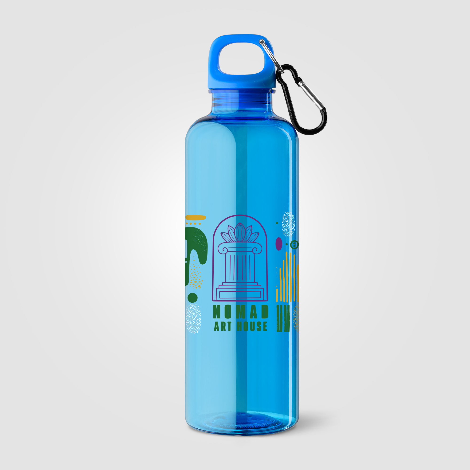 Doli rPET Carabiner Clip Screw-Top Bike Bottle - 25 oz. 17
