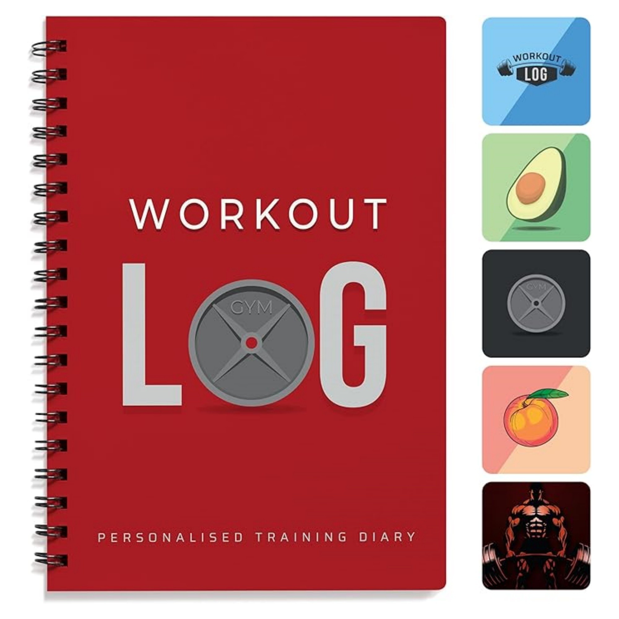 A5 52 Sheets Workout Planner For Daily Fitness Tracking 8