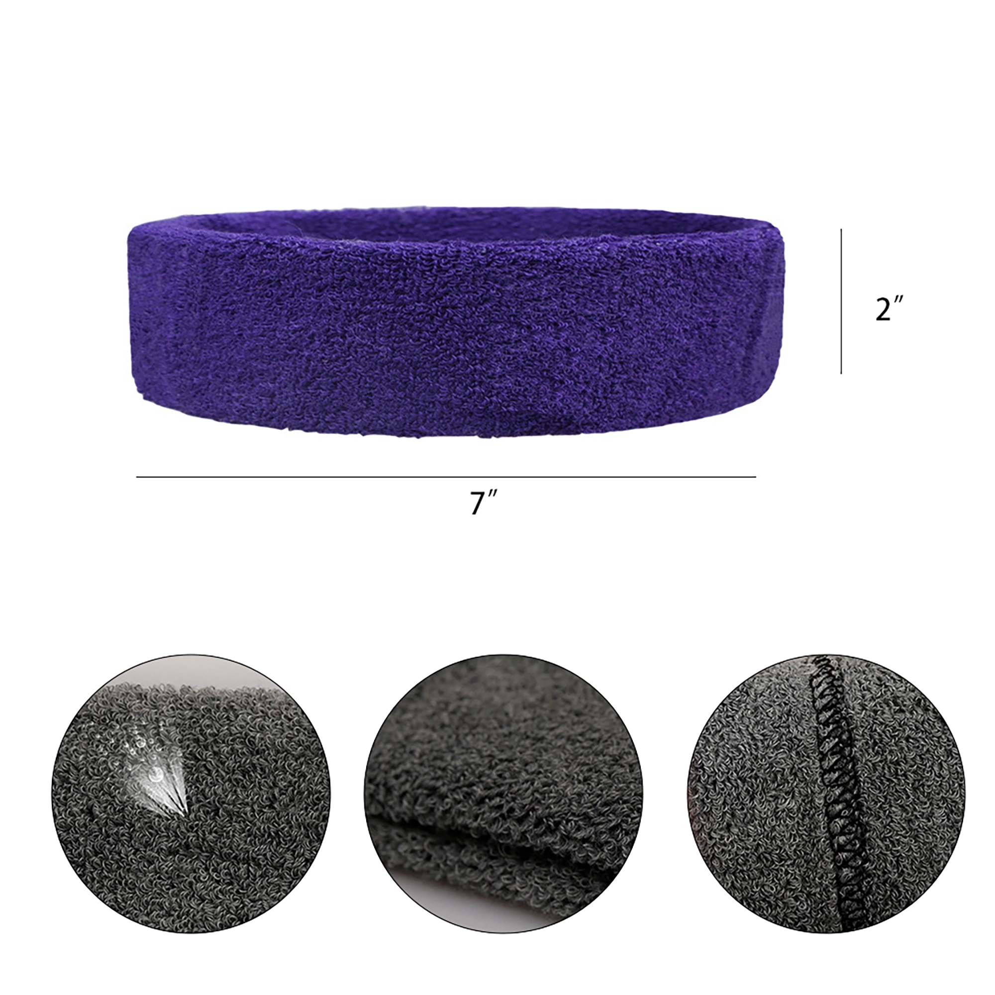 Heavyweight Terry Headband 1
