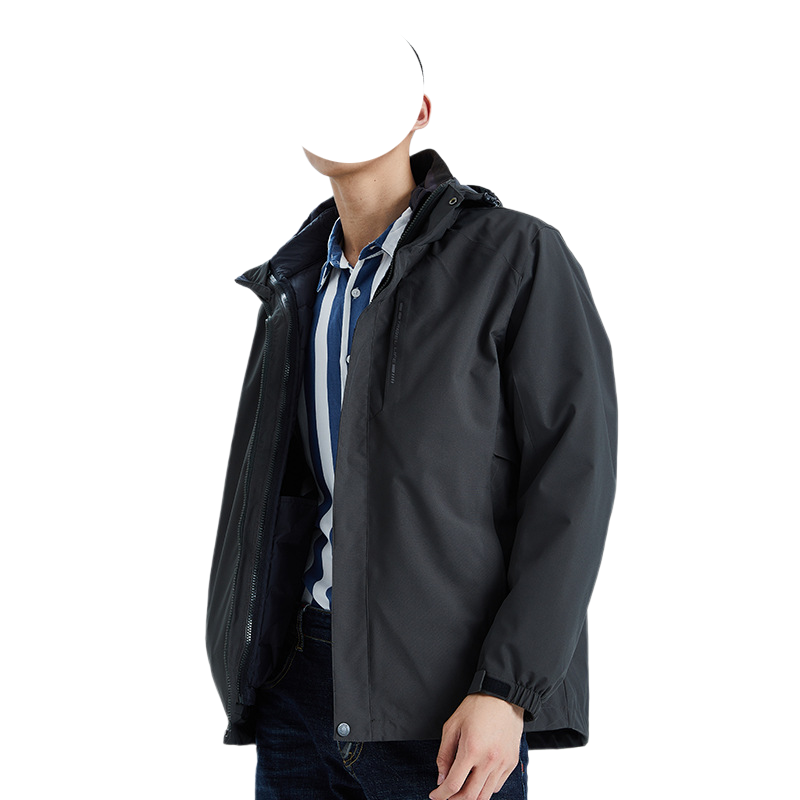 Waterproof Detachable 2-layer Hiking Jacket & Outdoor Coat 16