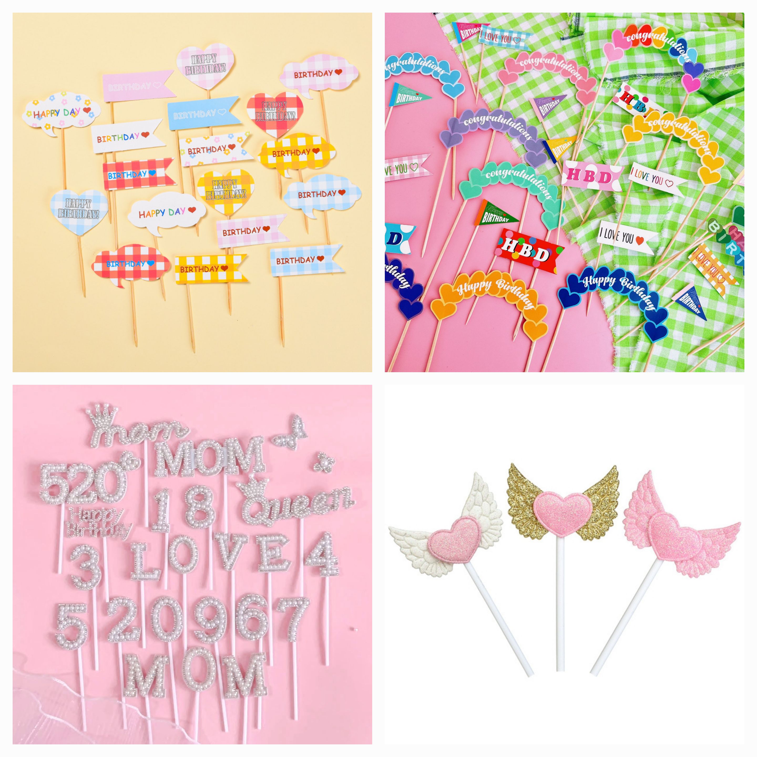 Cupcake toppers 2